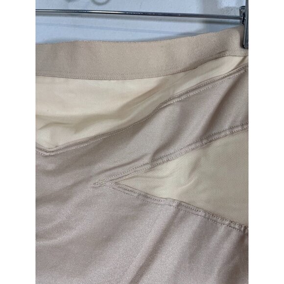 Cacique Neutral Shapewear 22 Nude High Waist Thigh Short Intimates Feminine Chic - Picture 5 of 14